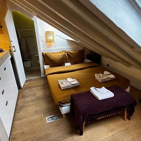 Apartamento Marais Rooftop Studio - Metro Filles Du Calvaire París Exterior foto