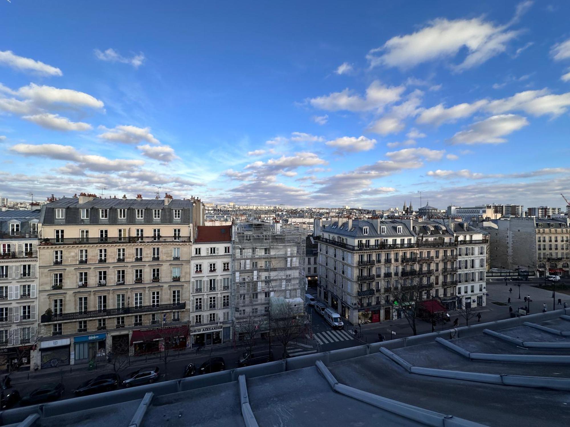 Apartamento Marais Rooftop Studio - Metro Filles Du Calvaire París Exterior foto